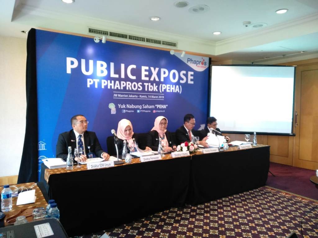 Suasana paparan publik Phapros. (FOTO: Medcom.id/Desi Angriani)