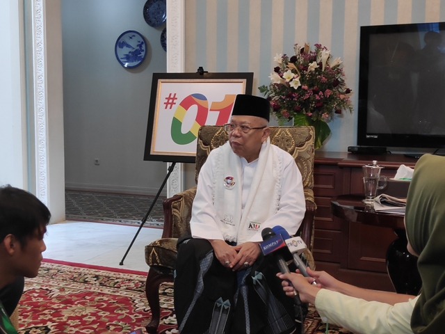 Ma'ruf Beradaptasi dengan Durasi Debat