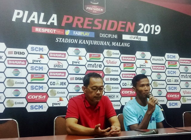 Aji Santoso Ingin Kenangan Manis di Piala Presiden Terulang