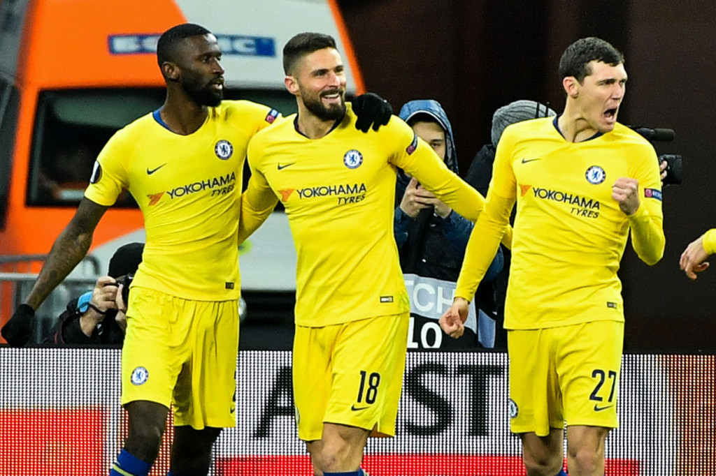 Lumat Kiev 5-0, Chelsea ke Perempat Final Liga Europa