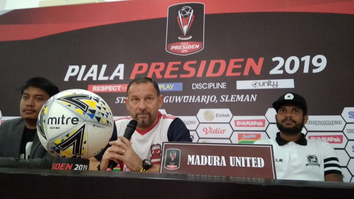 Madura United Siap Bermain Ngotot demi Lolos Grup
