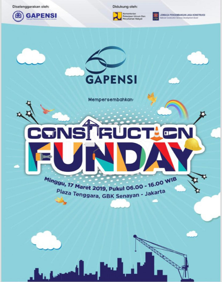 Peringati HUT ke-60, Gapensi Gelar Construction Fun Day