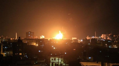 Israel Serang 100 Lokasi Hamas di Jalur Gaza