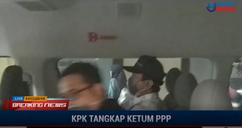 KPK Bawa Romahurmuziy Cs ke Jakarta