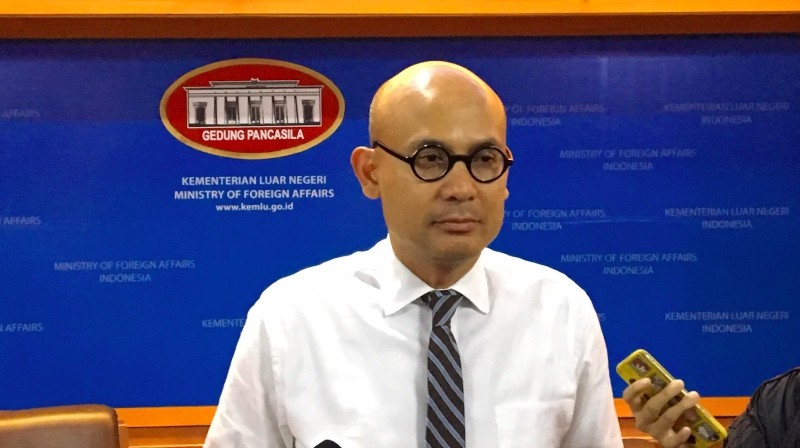 Foreign Affairs Ministry spokesperson Arrmanatha Nasir (Photo:Medcom.id/Sonya)