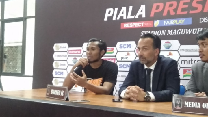 Borneo FC 'Mandul' di Piala Presiden, Pelatih Menolak Cemas