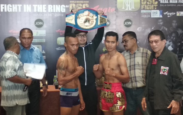Dua Petinju Indonesia Ditantang Wakil Thailand