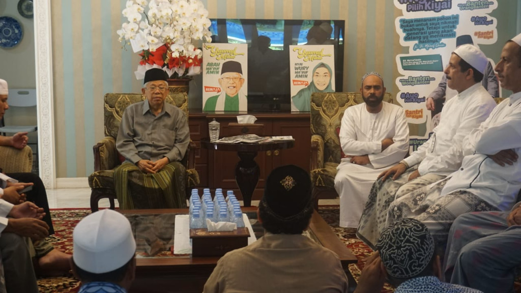 Ma'ruf Menerima Dukungan dari Habaib Jatim