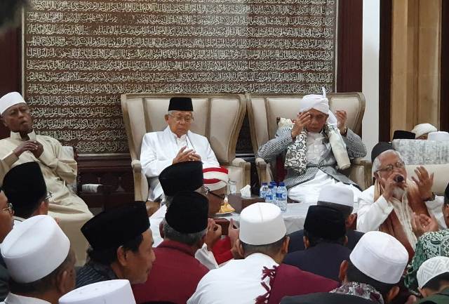 Jelang Debat, Ratusan Ulama se-Indonesia Doakan Ma'ruf