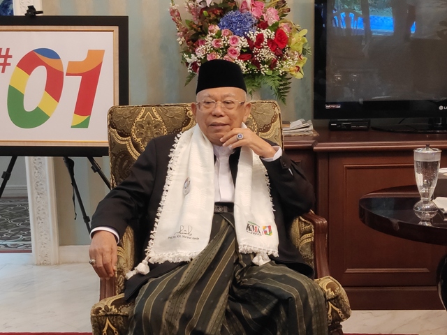 Ma'ruf Doakan Korban Bencana Papua