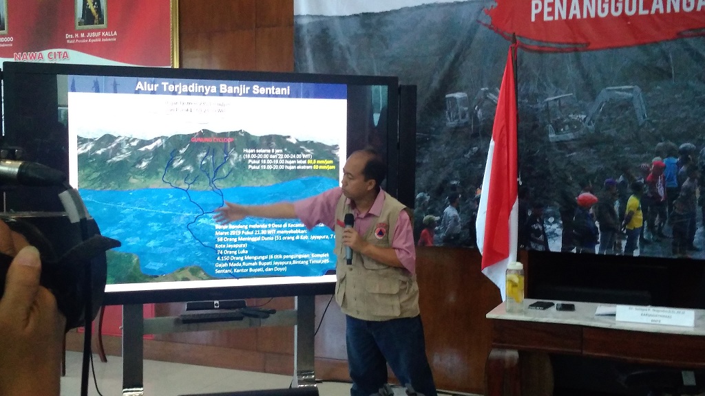 BNPB: Korban Banjir Bandang Jadi 58 Orang