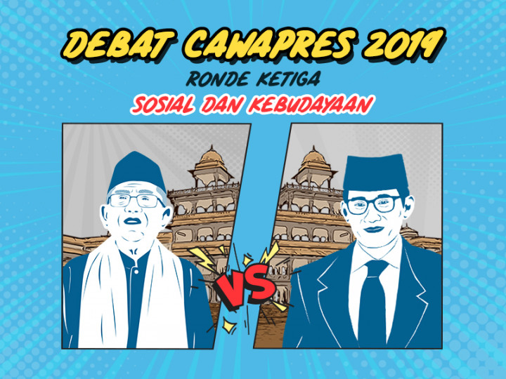 Debat Cawapres 2019 Tema Kebudayaan