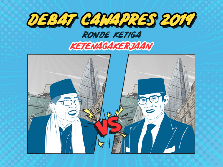 Debat Cawapres 2019 Tema ketenagakerjaan