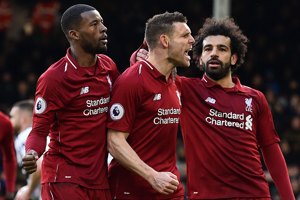 Kalahkan Fulham 2-1, Liverpool Kembali ke Puncak