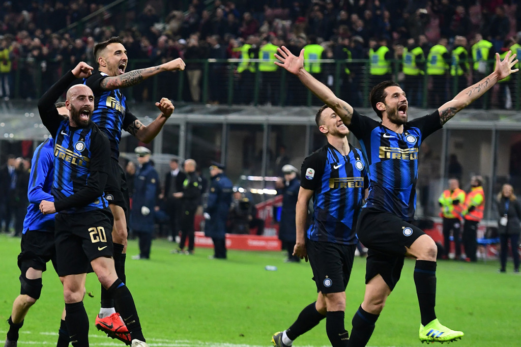 Inter Tekuk Milan 3-2 pada Laga Derbi di Liga Italia