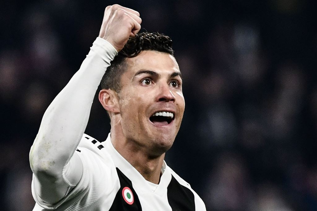 Penyerang Juventus, Cristiano Ronaldo (AFP/Marco Bertorello)
