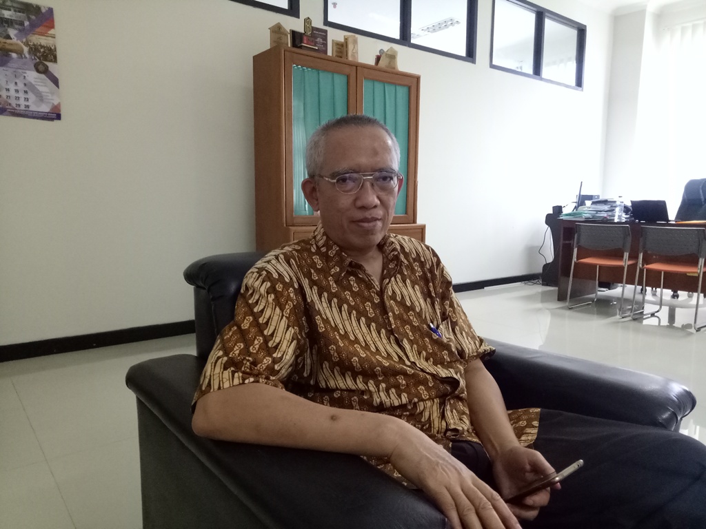 Ketua Tim Ketahanan Jurnal UB, Kuswanto, Medcom.id/Daviq Umar Al Faruq.