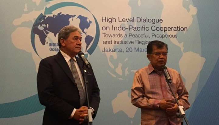 Wakil PM Selandia Baru Apresiasi Dukungan Indonesia