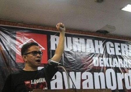 Ketua Umum Rumah Gerakan 98, Bernard Ali Mumbang Haloho.