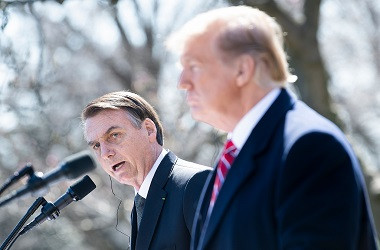 Saling Memuji, Trump dan Bolsonaro Bahas Isu Venezuela