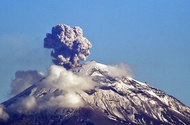 Gunung Popocatepetl Erupsi, Meksiko Terapkan Status Waspada