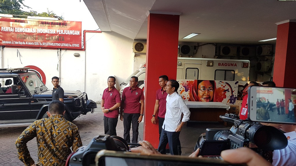Jokowi Beri Pembekalan ke Caleg PDI Perjuangan Jakarta