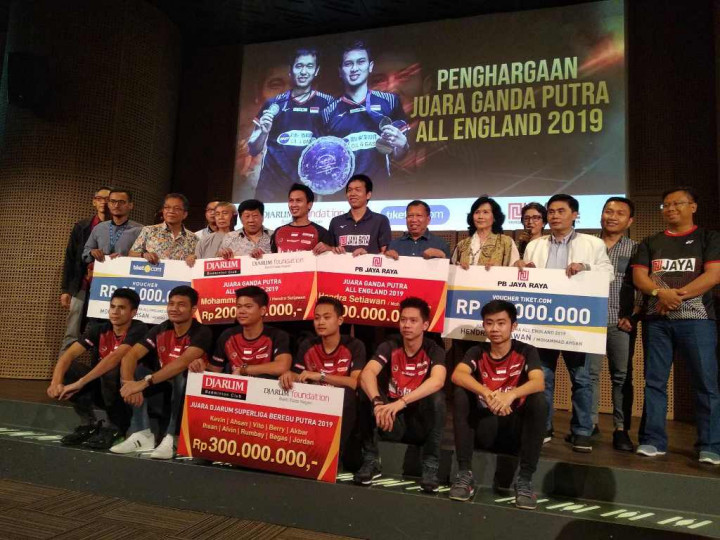 Juara All England, Ahsan/Hendra Dapat Bonus Tambahan dari Klub