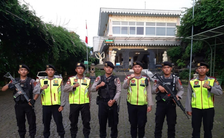 Mukernas PPP Dikawal Ratusan Polisi