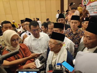 Ma'ruf Ingatkan Komitmen Partai Koalisi