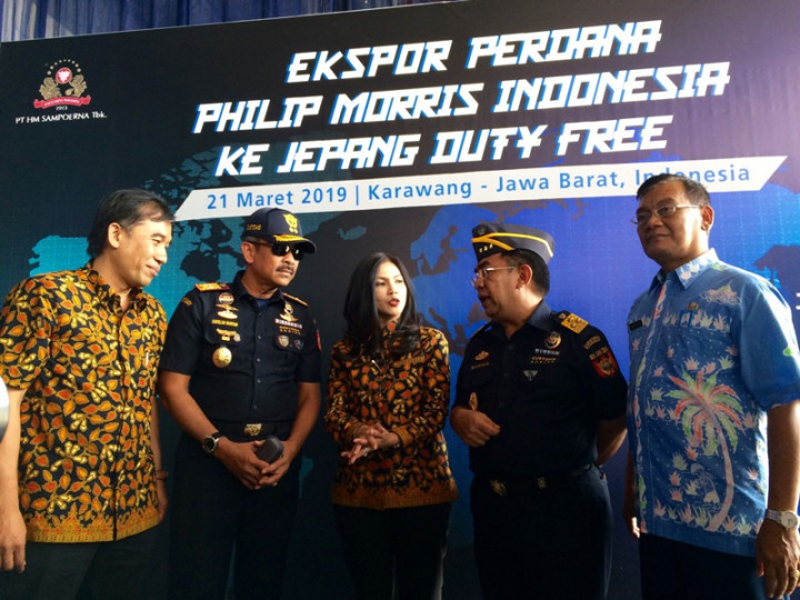 Philip Morris Indonesia Ekspor 9 Juta Batang Rokok ke Jepang