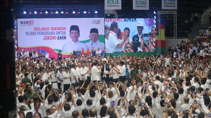 10.000 Pengusaha Dukung Jokowi-Ma'ruf