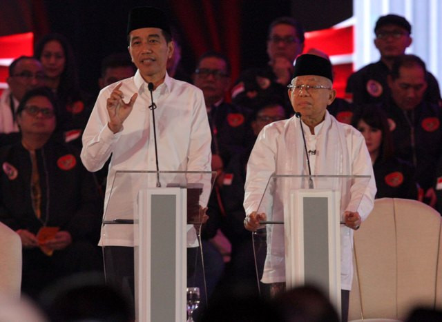 Jokowi-Ma'ruf Ubah Gaya Kampanye Jelang Pencoblosan