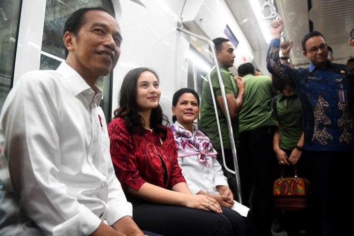 Jokowi Cerita Kesulitan Memutuskan Pembangunan MRT