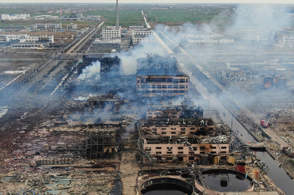 47 Orang Tewas Akibat Ledakan Pabrik Kimia di Tiongkok