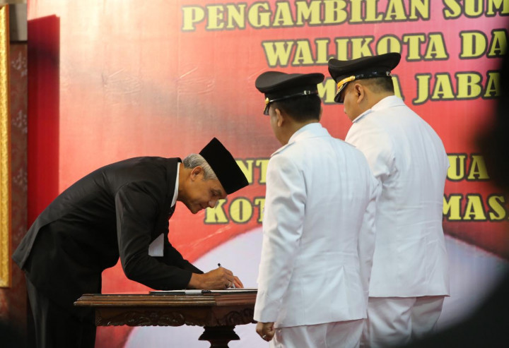 Ganjar Ingin Kota Tegal Bersih dari Korupsi