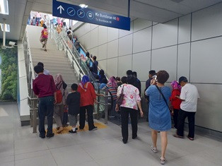 Fasilitas di Stasiun MRT Belum 100 Persen Rampung