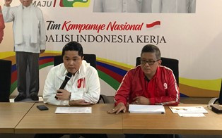 TKN Jokowi-Ma'ruf Rilis Jadwal Kampanye Terbuka