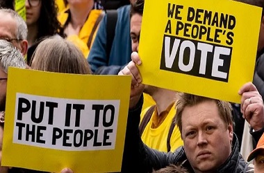 Ratusan Ribu Orang Serukan Referendum Kedua Brexit