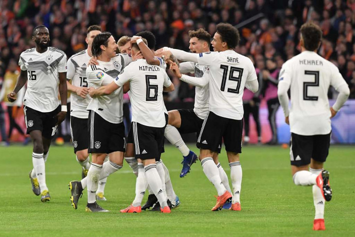 Babak I Belanda vs Jerman: Sane dan Gnabry Bawa Jerman Unggul