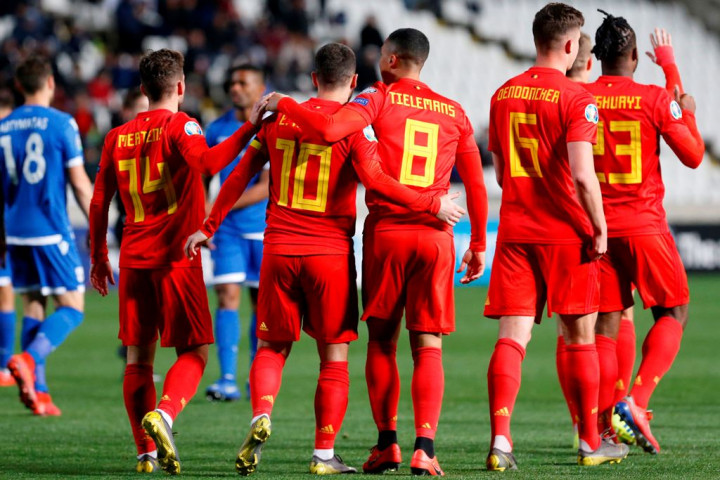 Belgia Tanpa Kesulitan Taklukkan Siprus