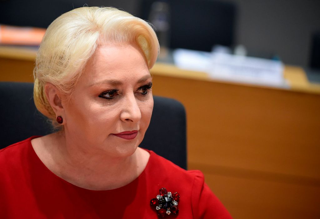 PM Rumania Viorica Dancila. (Foto: AFP)