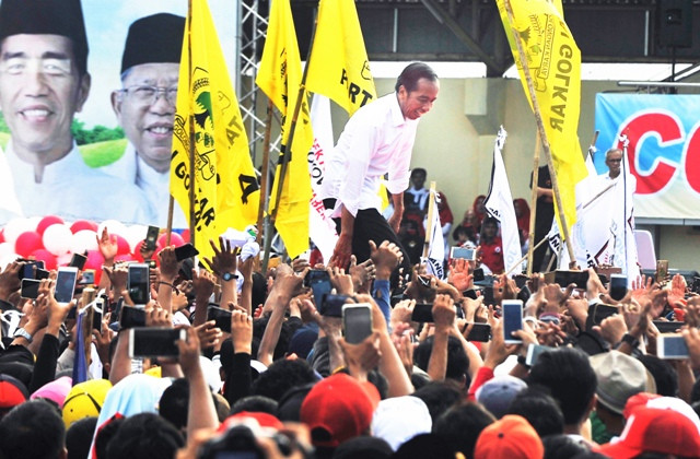 Jokowi Kampanye Terbuka Hari Kedua di Jawa Timur