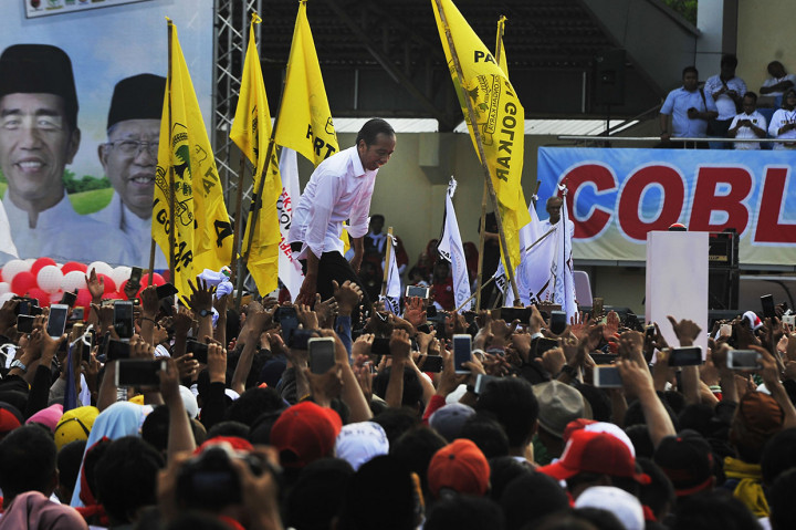 Kemeriahan Kampanye Terbuka Perdana Jokowi di Serang