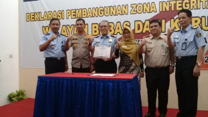 Imigrasi Surabaya Canangkan Zona Integritas Bebas Korupsi