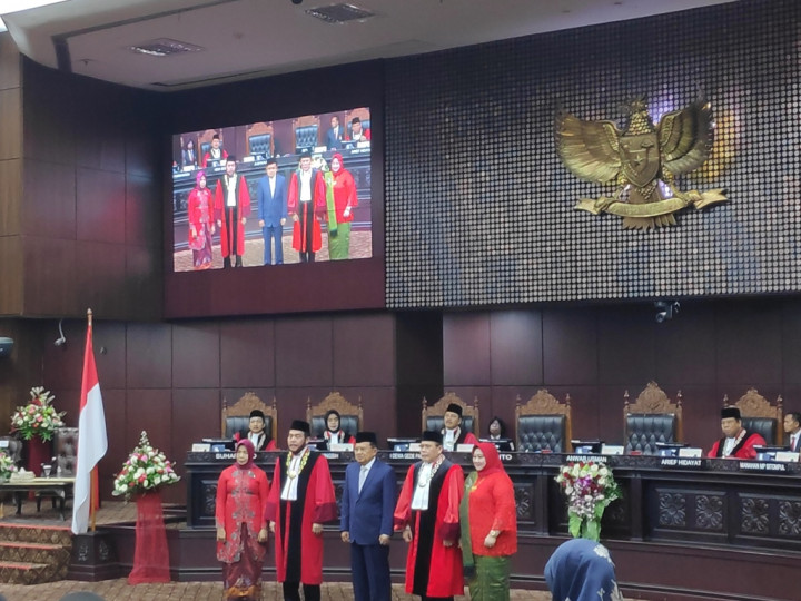 Aswanto Dilantik Jadi Wakil Ketua MK