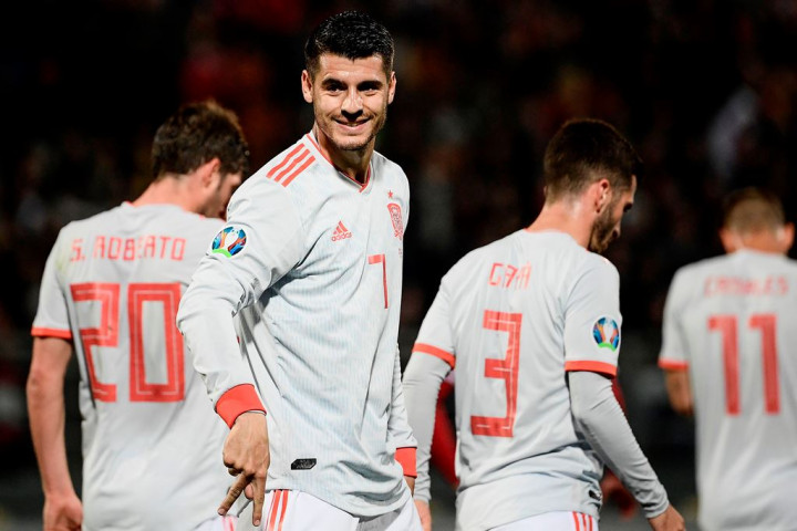 <i>Brace</i> Morata Bantu Spanyol Atasi Malta