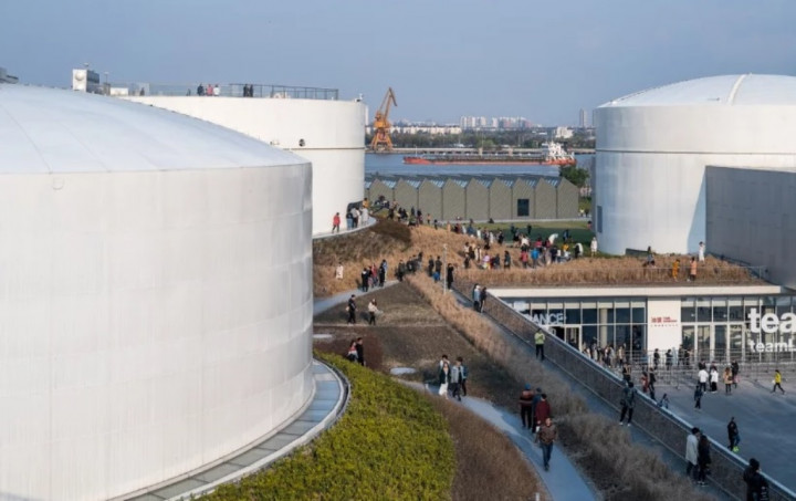 Tank Shanghai, Kilang Minyak Diubah Jadi Kawasan Budaya