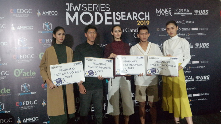 Lima Wakil Indonesia Bakal Bersaing di Asia Model Festival