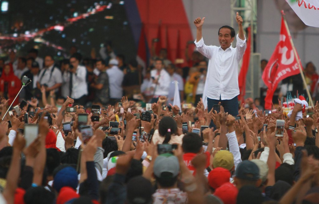 Jokowi Ajak Warga Banjarmasin Jadi Benteng Penangkal Hoaks