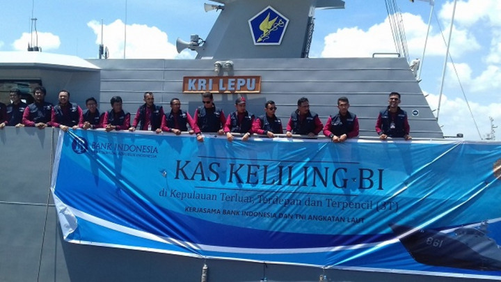 BI Bawa Rp4,5 Miliar ke Pulau 3T